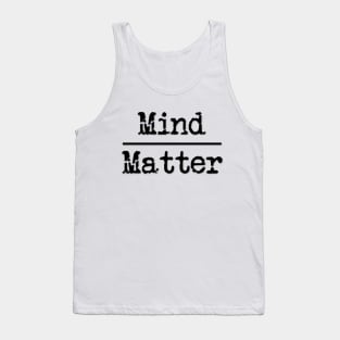 Mind Over Matter Meditation for Yoga Tank Top